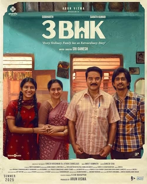 3BHK film posteri