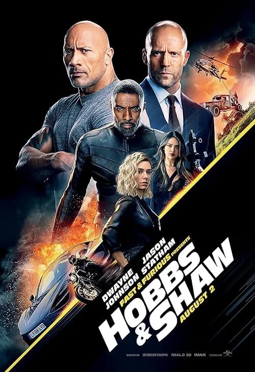 Fast & Furious Presents: Hobbs & Shaw film posteri