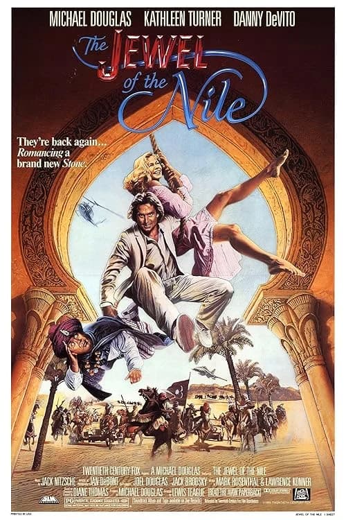 The Jewel of the Nile film posteri