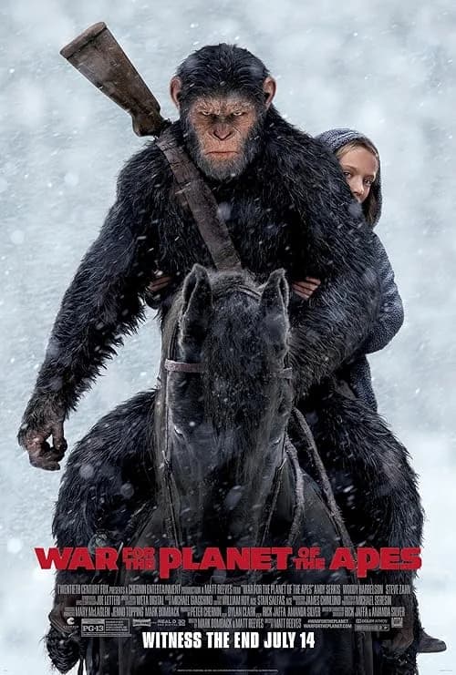 War for the Planet of the Apes film posteri
