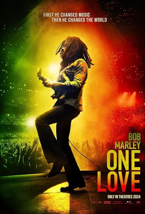 Bob Marley: One Love film posteri